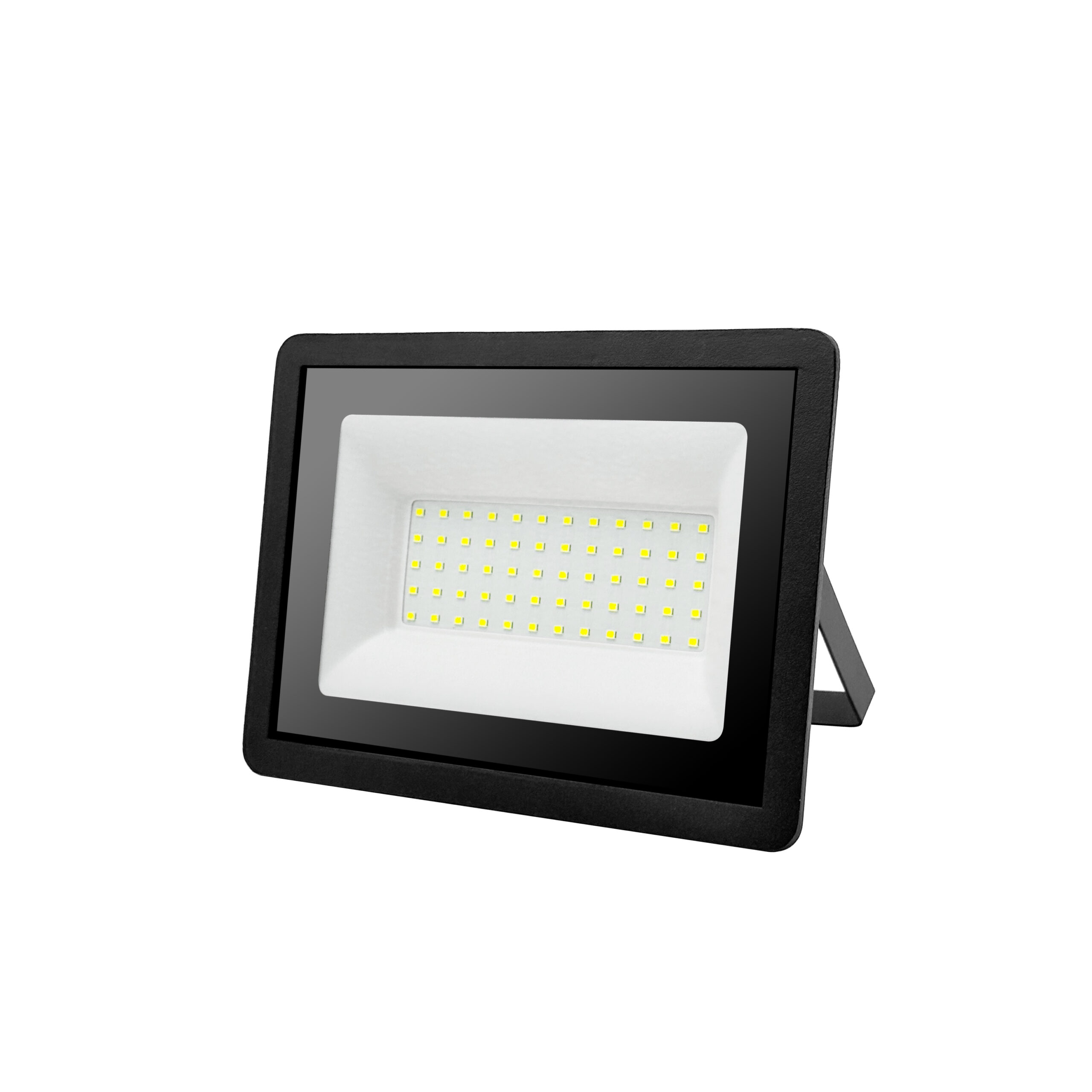 Slim Framed LED Flood Light with Tempered Glass for Outdoor Facade and Yard Lighting (1)